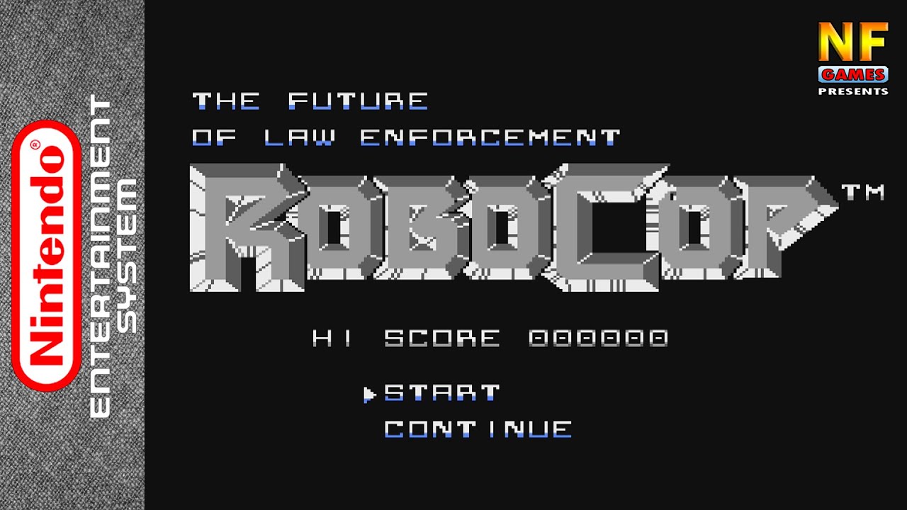 RoboCop. NES [No Damage Walkthrough] - Famicom | Nintendo | Family Computer | Hyundai Comboy Game