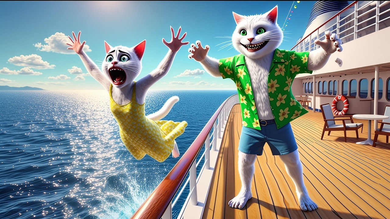 Lost and Found Kitten’s Heartwarming Cruise Adventure