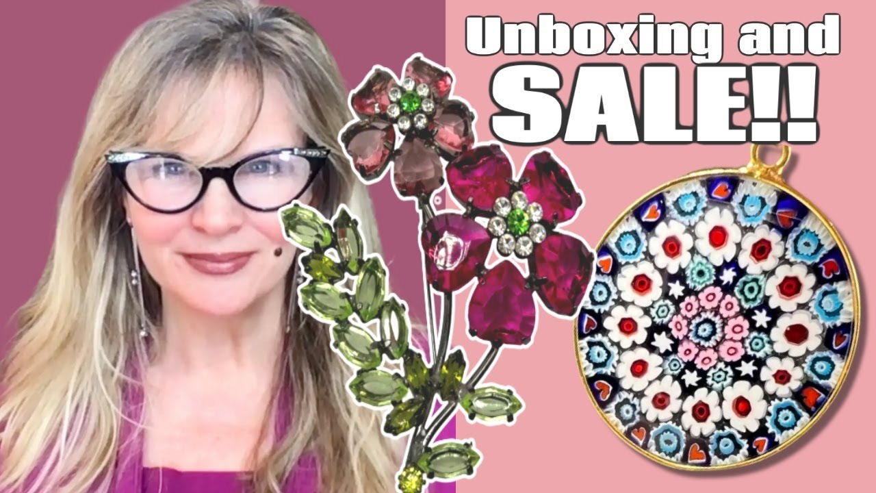 BEAUTIFUL Old Jewelry For Sale and Vintage Unboxing