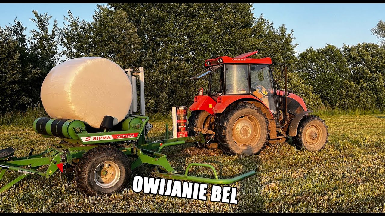 Owijanie bel || Ursus 11024 & Sipma OS 7531 MAJA 🚜
