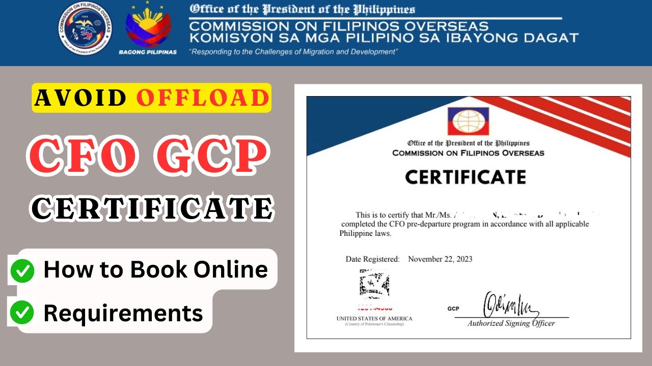 K1 VISA: How to Book CFO Guidance & Counseling Program - Step by Step Guide to Avoid Offload (2024)