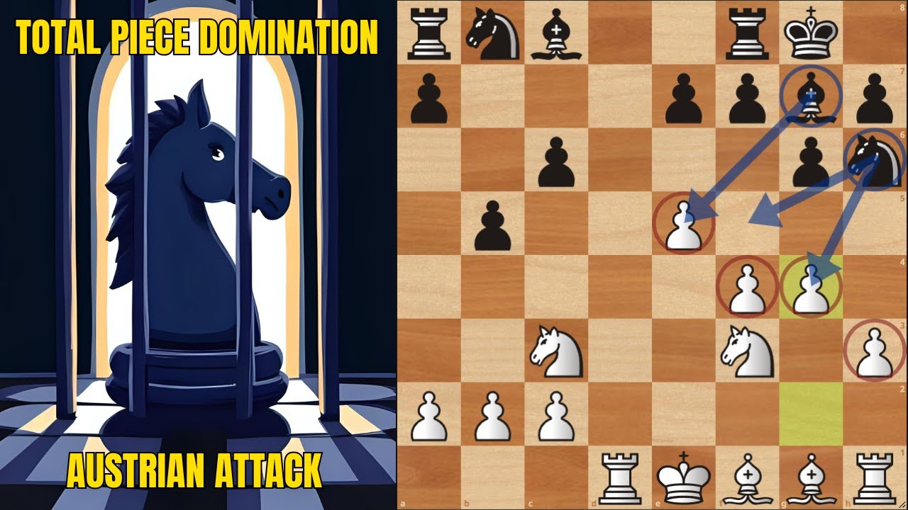 Road to Master Game 54: Turning the Austrian Attack into a Positional Masterclass