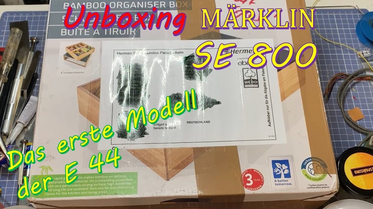 Unboxing Märklin SE 800