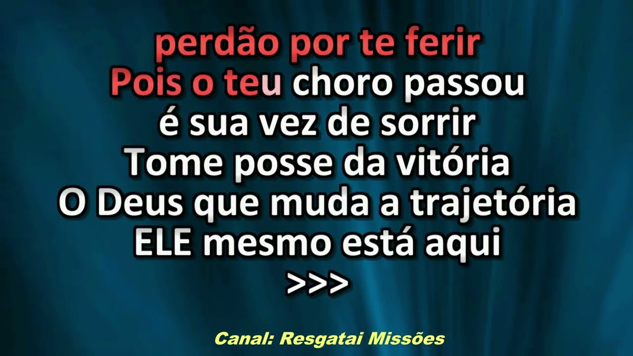 Antônia Gomes - Trajetória - Playback - Karaokê