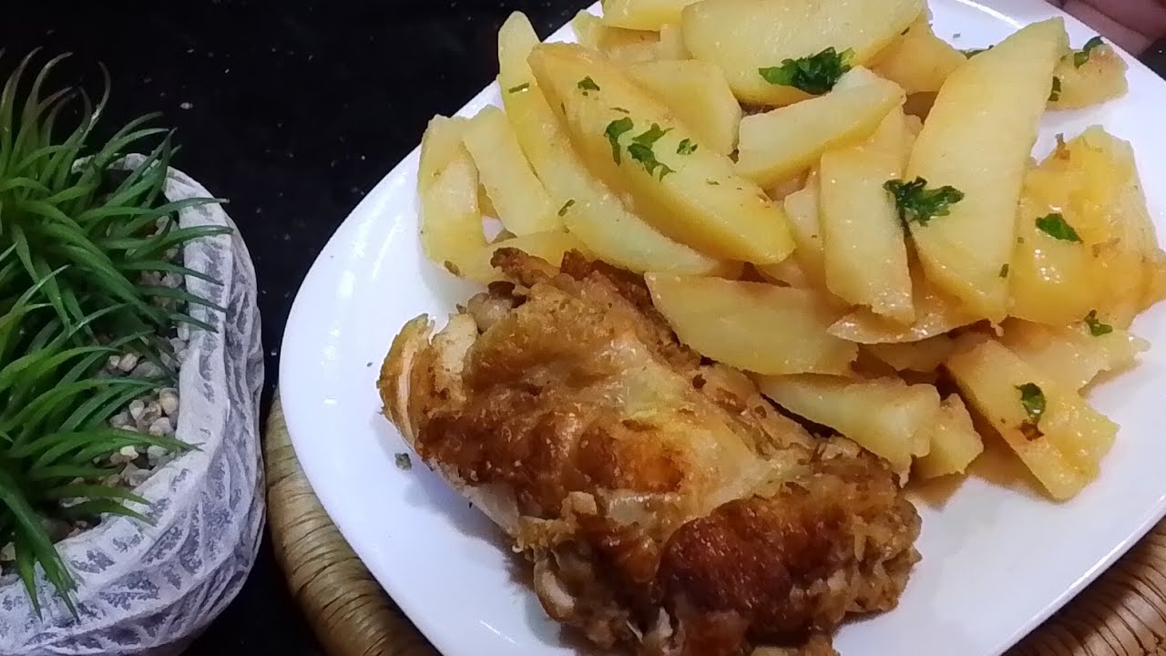 مطبخ أم التوأم 👈 ✅ دجاج فاغسي متبل و مفرمج مع بطاطا مجمرة روعة 😋👍.