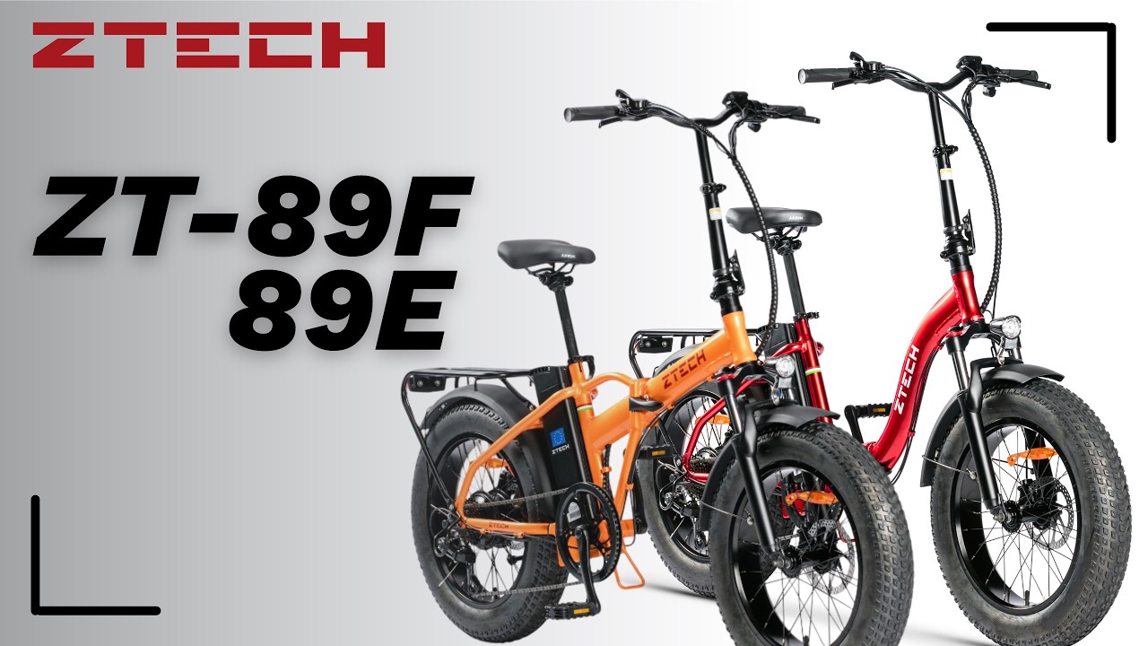 ZTECH ZT-89E / 89F Elektromos kerékpár bemutató videó