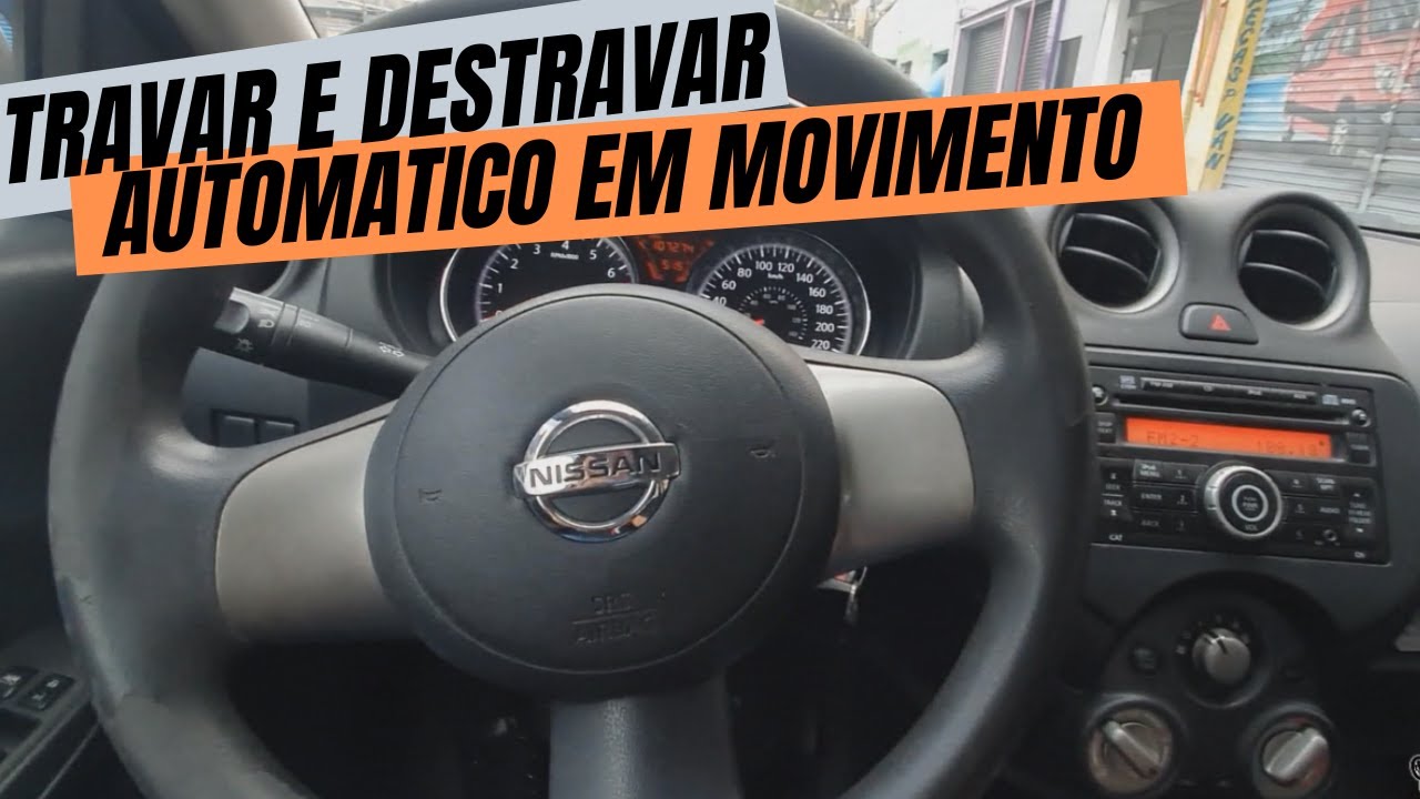 COMO ATIVAR/DESATIVAR TRAVAR AUTOMATICO EM MOVIMENTO E DESTRAVAR AO TIRAR A CHAVE - LINHA NISSAN