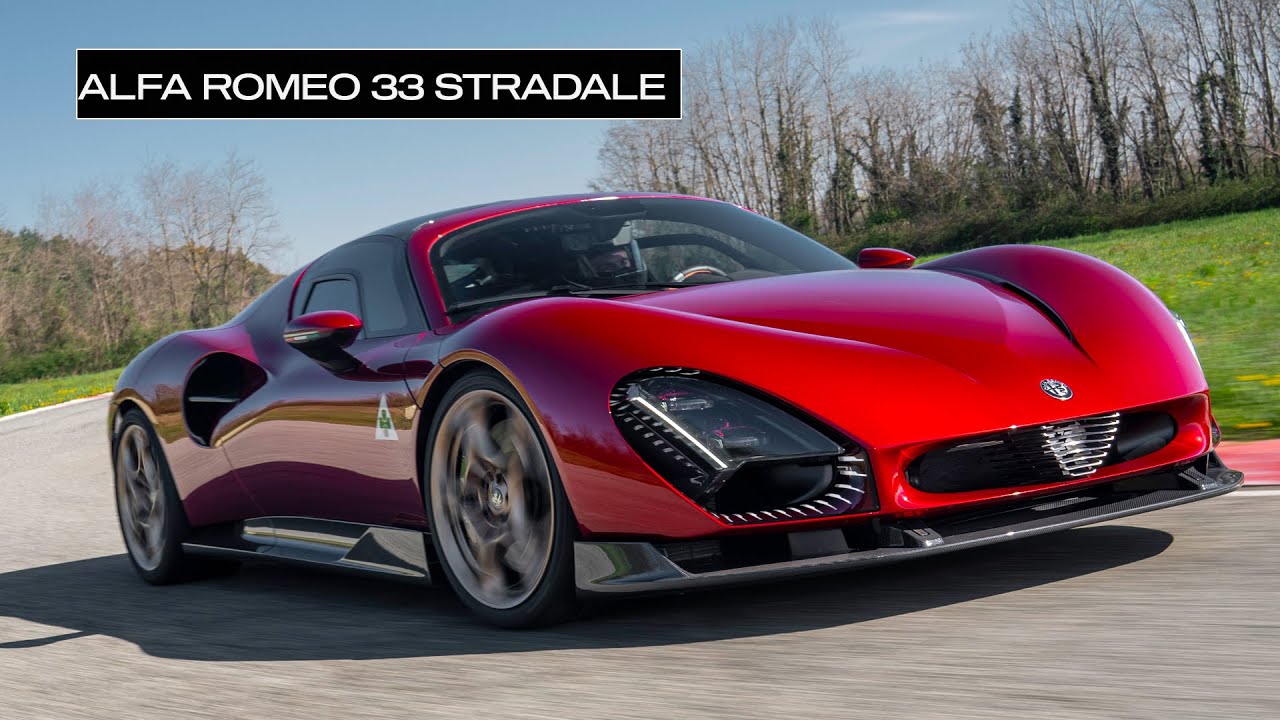 2025 Alfa Romeo 33 Stradale &ndash; Gorgeous, Ultra-rare Sports Car!