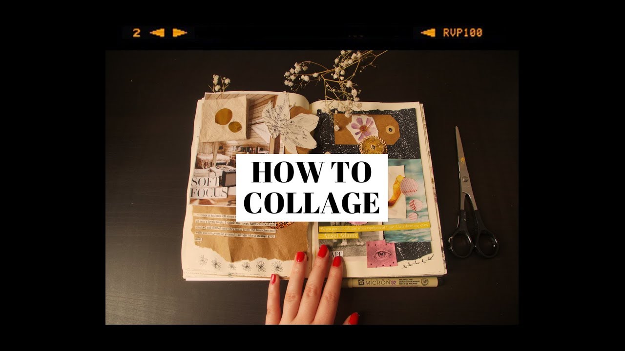 how to collage 🌙 (tips + tricks)