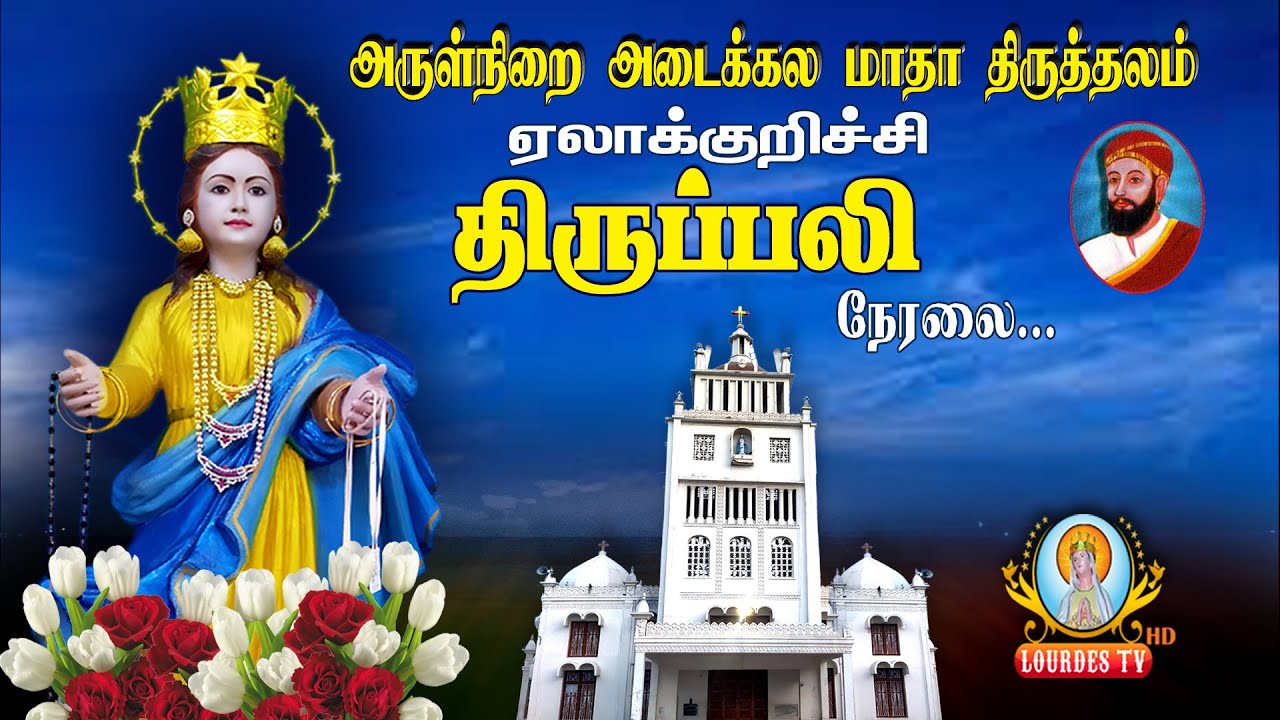 🔴நேரலை ஏலக்குறிச்சி, அடைக்கல அன்னை திருத்தலம் | பொதுக்காலம் 2ஆம் வாரம் - புதன் திருப்பலி.