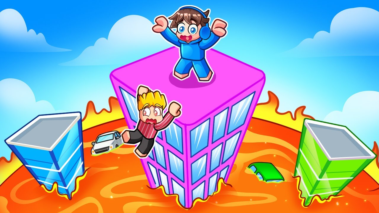 Roblox, ale LÁVA STOUPÁ Každou Minutu!