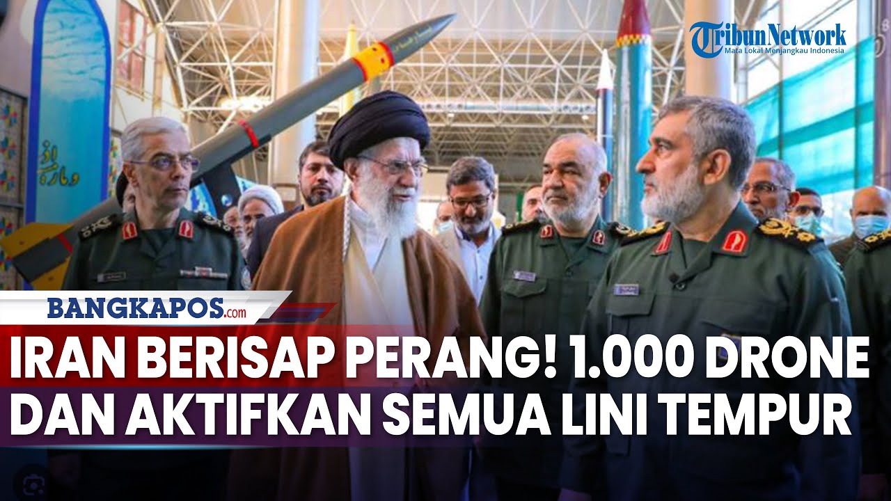 Update Konflik AS: Usai Ultimatum AS! Iran Datangkan 1.000 Drone dan Aktifkan Semua Lini Tempur
