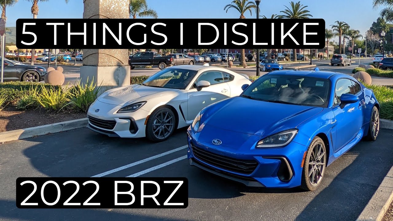 5 Things I Already Dislike About My 2022 Subaru BRZ