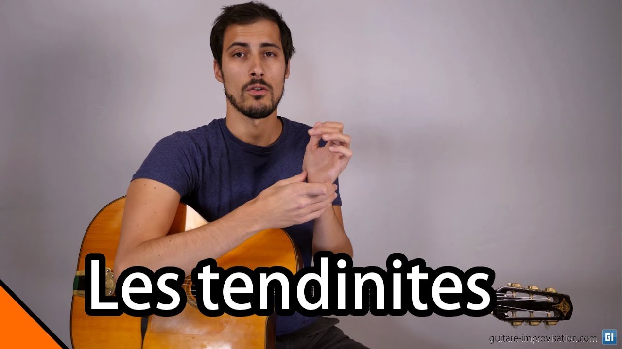 Les tendinites à la guitare