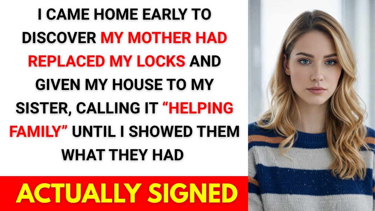 My Mother Replaced My Locks And Gave My Home To My Sister As If It Were Hers