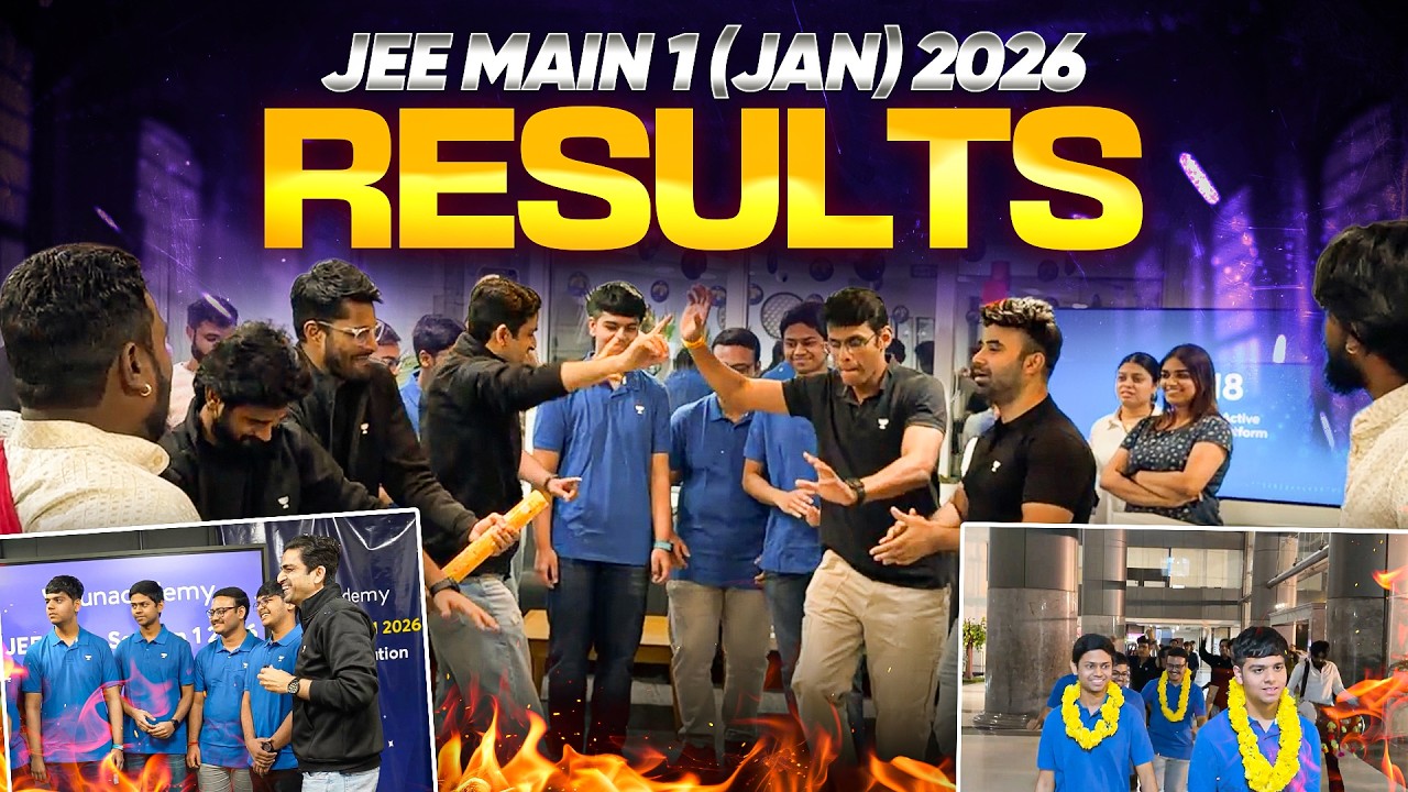 JEE Main 2026 Results Out! 🏆 Mega Result Celebration | JEE Rankers Reveal 🔥