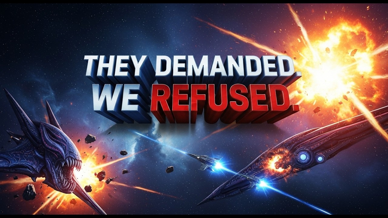 The Aliens Laughed at the Old Man Until He Said I Created the Predators DARKHFY