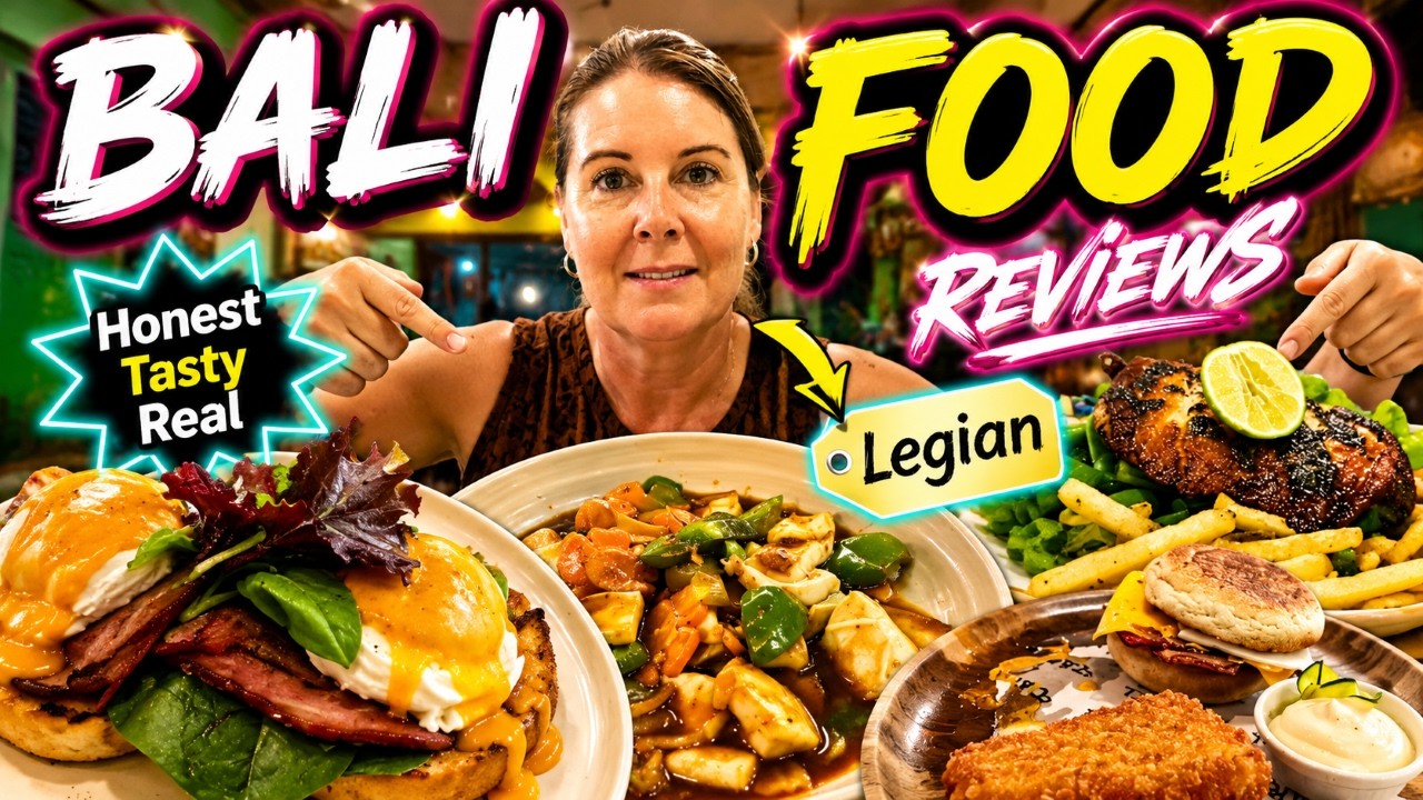 Bali Food Reviews - Legian - We try and rate