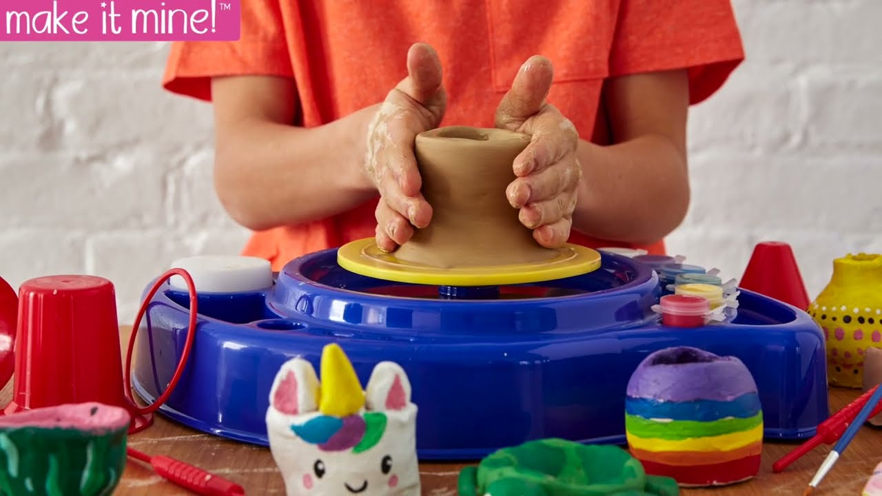 How To Use Your Make It Mine Pottery Wheel