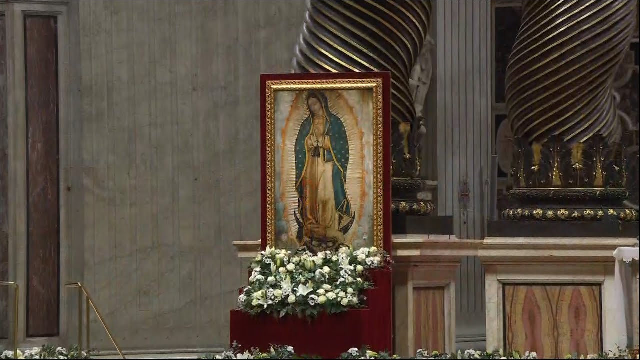 Holy Mass with Pope Francis on the Feast of Our Lady of Guadalupe 12 December 2024 HD