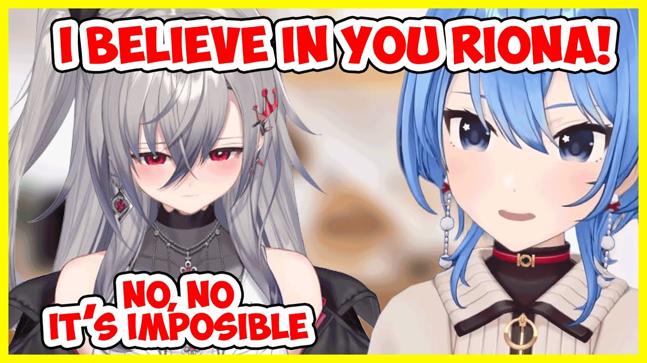 Suisei believes Riona to be her next successor!