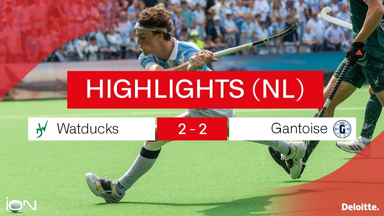 Highlights(NL) Men: Watducks 2 - 2 Gantoise