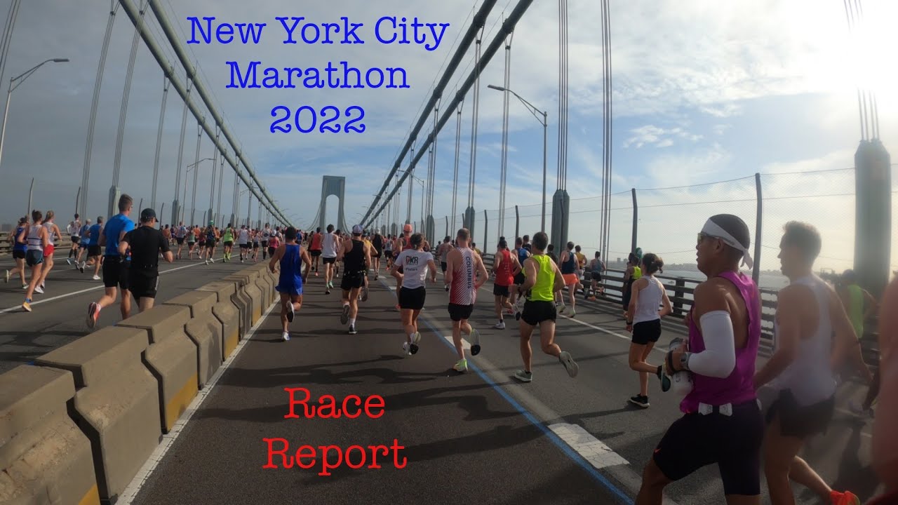 New York City Marathon - Magnus Race report vlogg