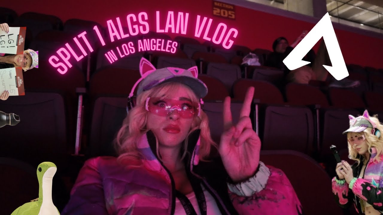 ALGS Split 1 LAN Vlog - Galen Center 💖