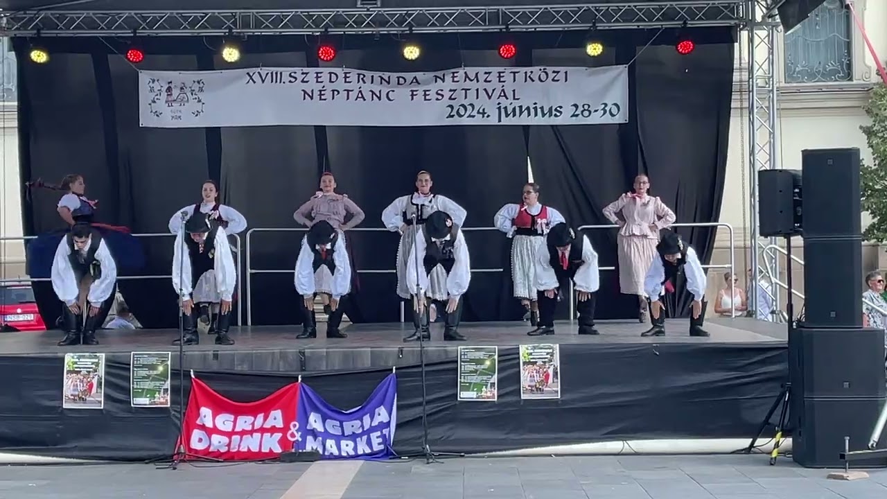 Bukovinai táncok 2024. június Szederinda fesztivál