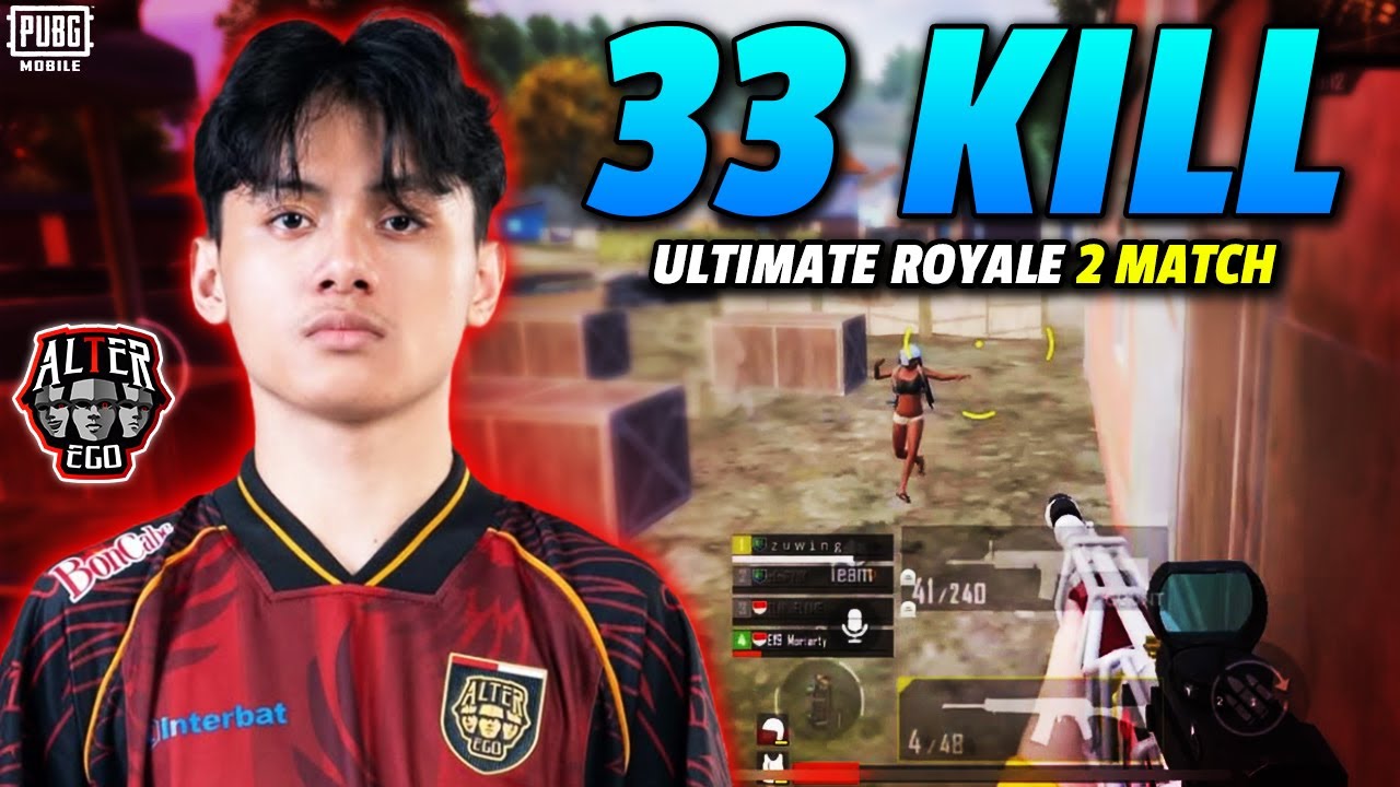 PUBG Mobile indonesia : Rosemary 2 Match Ultimate Royale Highlight Ep.450