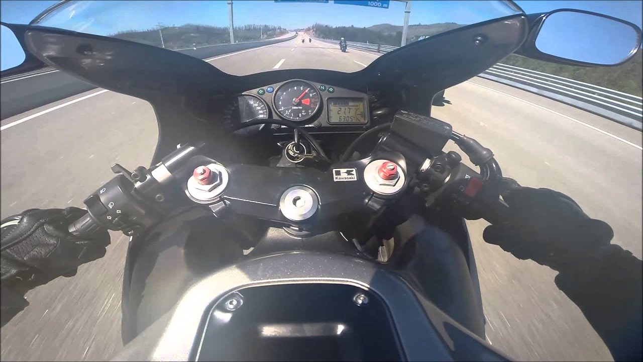 Kawasaki ZX12R '01 top speed 350km/h
