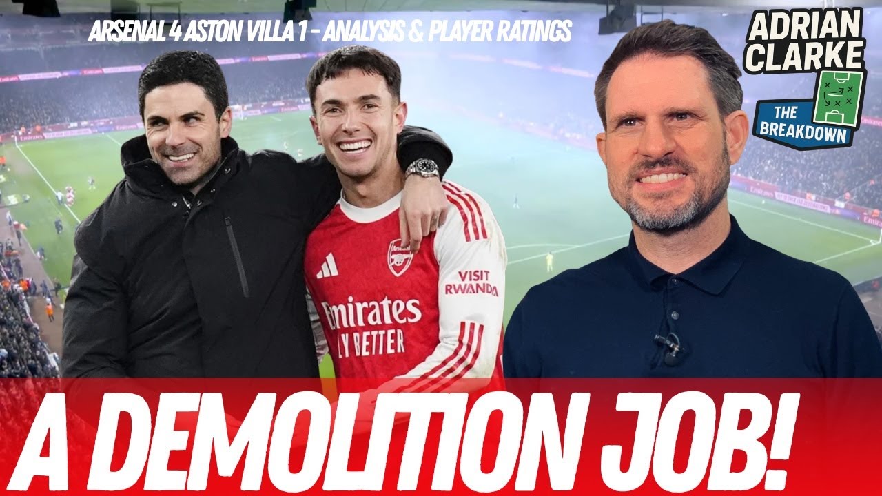 How Arsenal CRUSHED Aston Villa! Match Analysis | The Breakdown