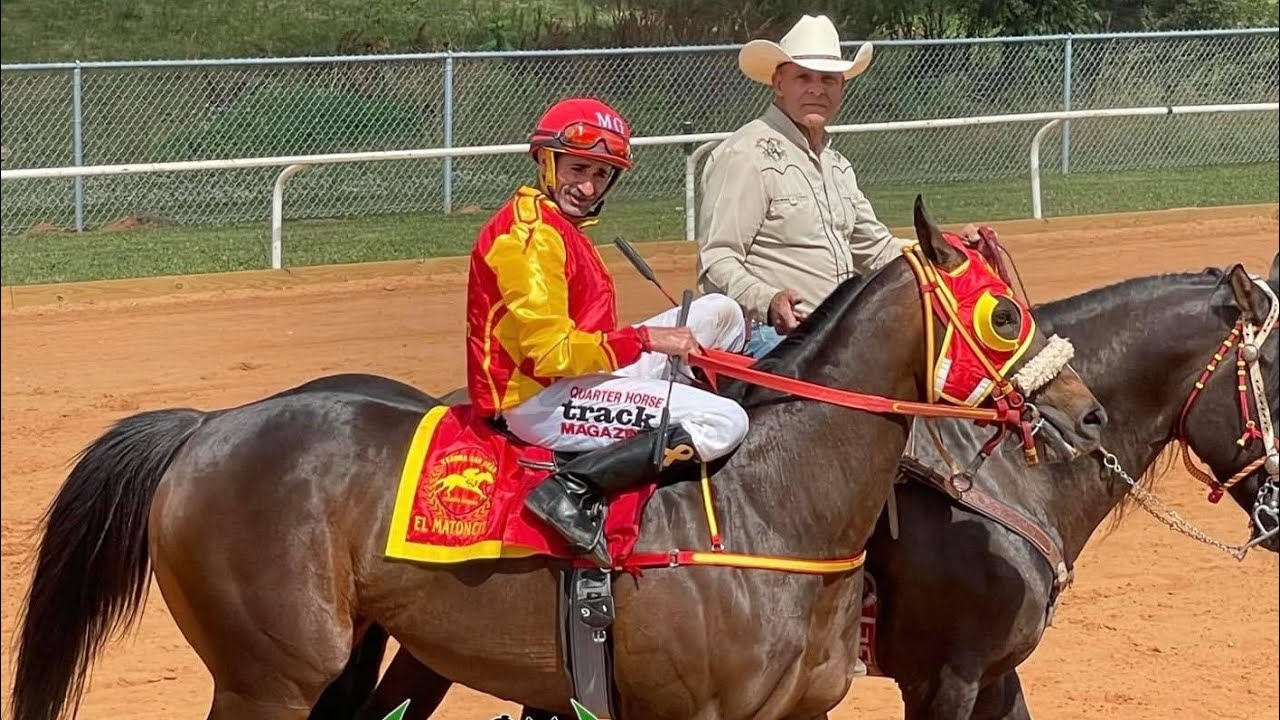 EL MATONCITO C SAN JUAN LE GANA AL JUDIO C LOS MICHOACANOS 375 YDS