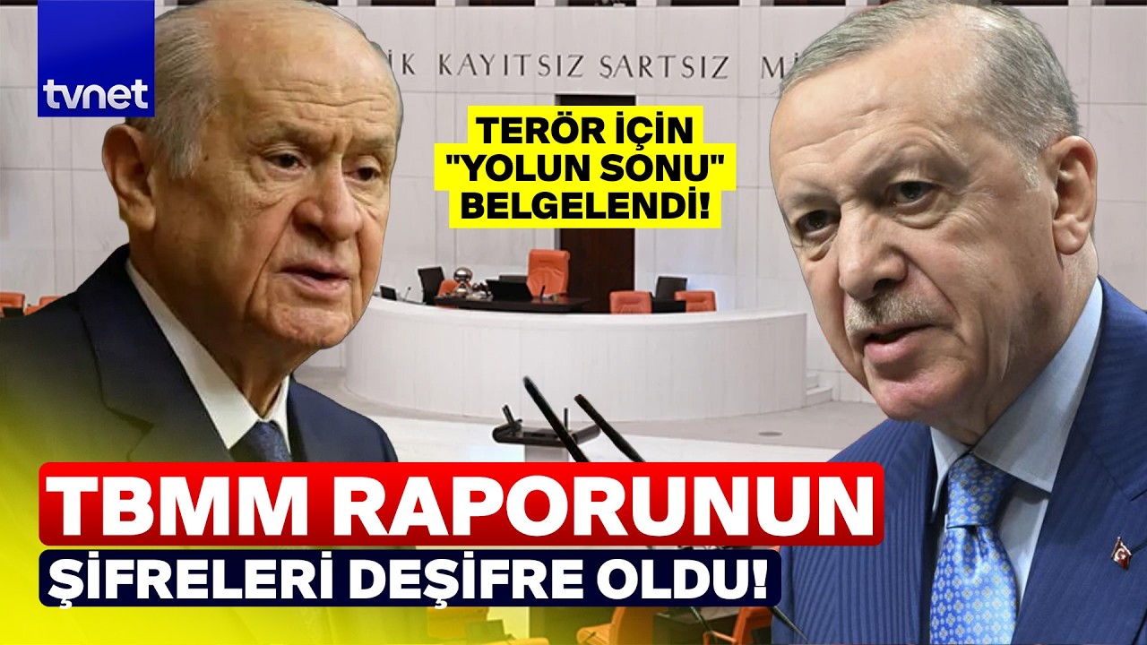 Meclis’te tarihi imza: Terörsüz Türkiye Raporu kabul edildi! 24 yıllık bekleyişte yeni safha!