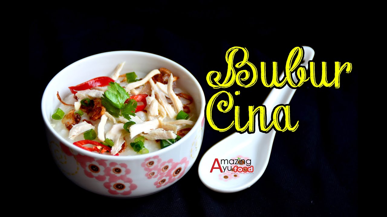 Bubur Cina Resepi