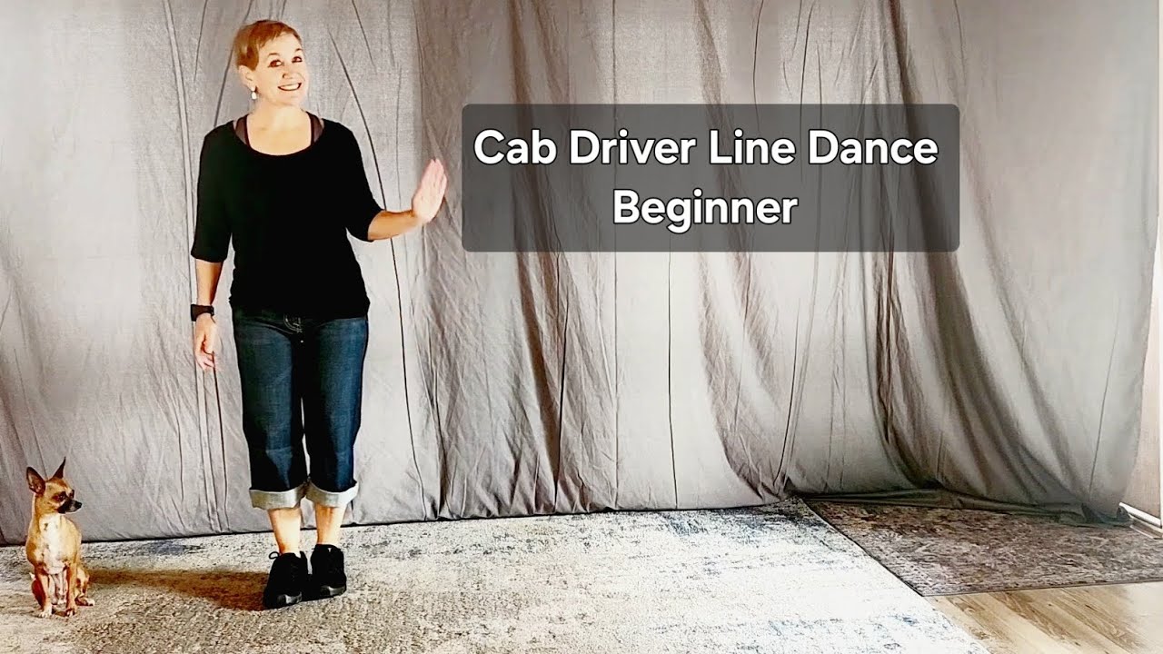 Cab Driver - Beginner Line Dance Lesson @funkitupfitness with Catherine Diane