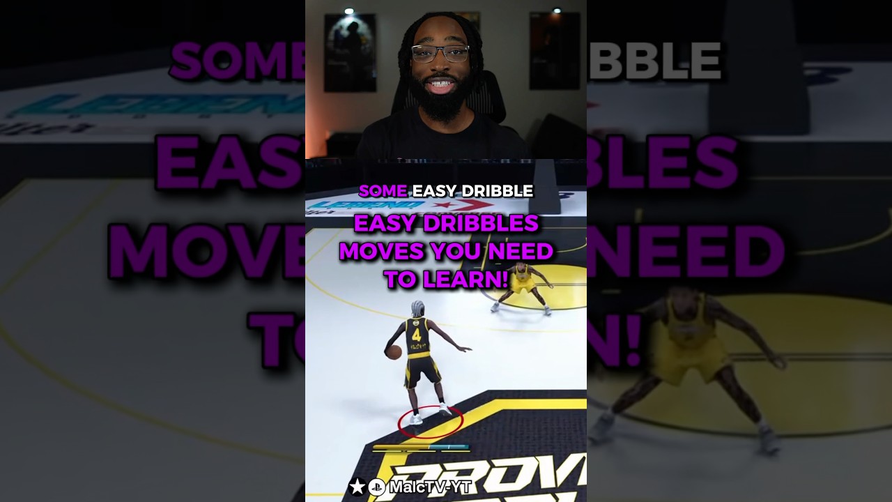NBA 2K26 DRIBBLE TUTORIAL FOR BEGINNERS! #nba2k #nba2k26 #shorts