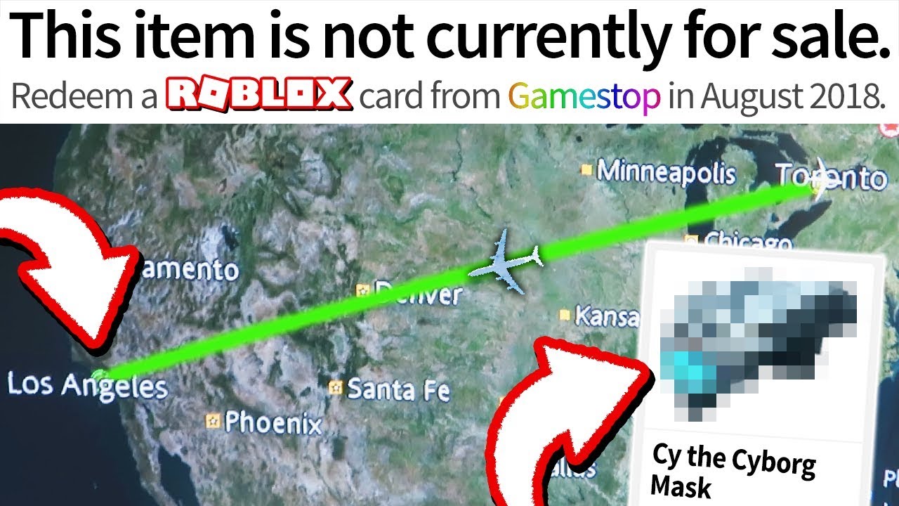 I FLEW TO AMERICA FOR... A ROBLOX ITEM?!