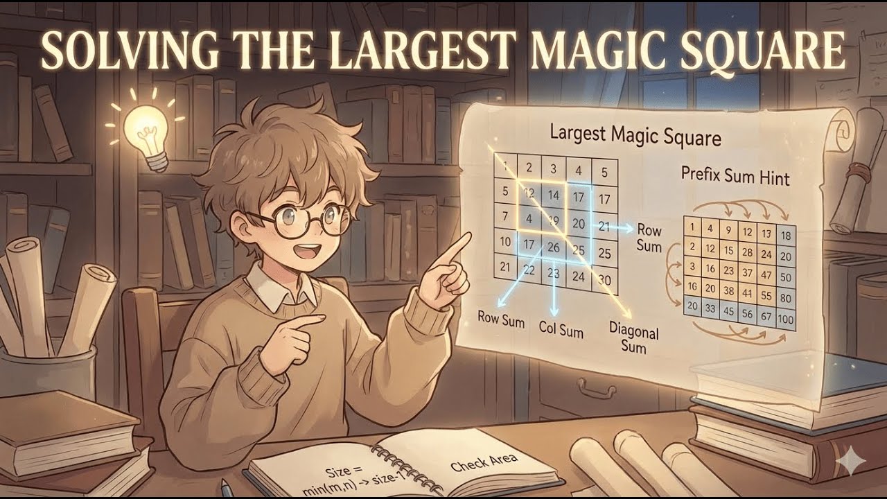 1895. Largest Magic Square