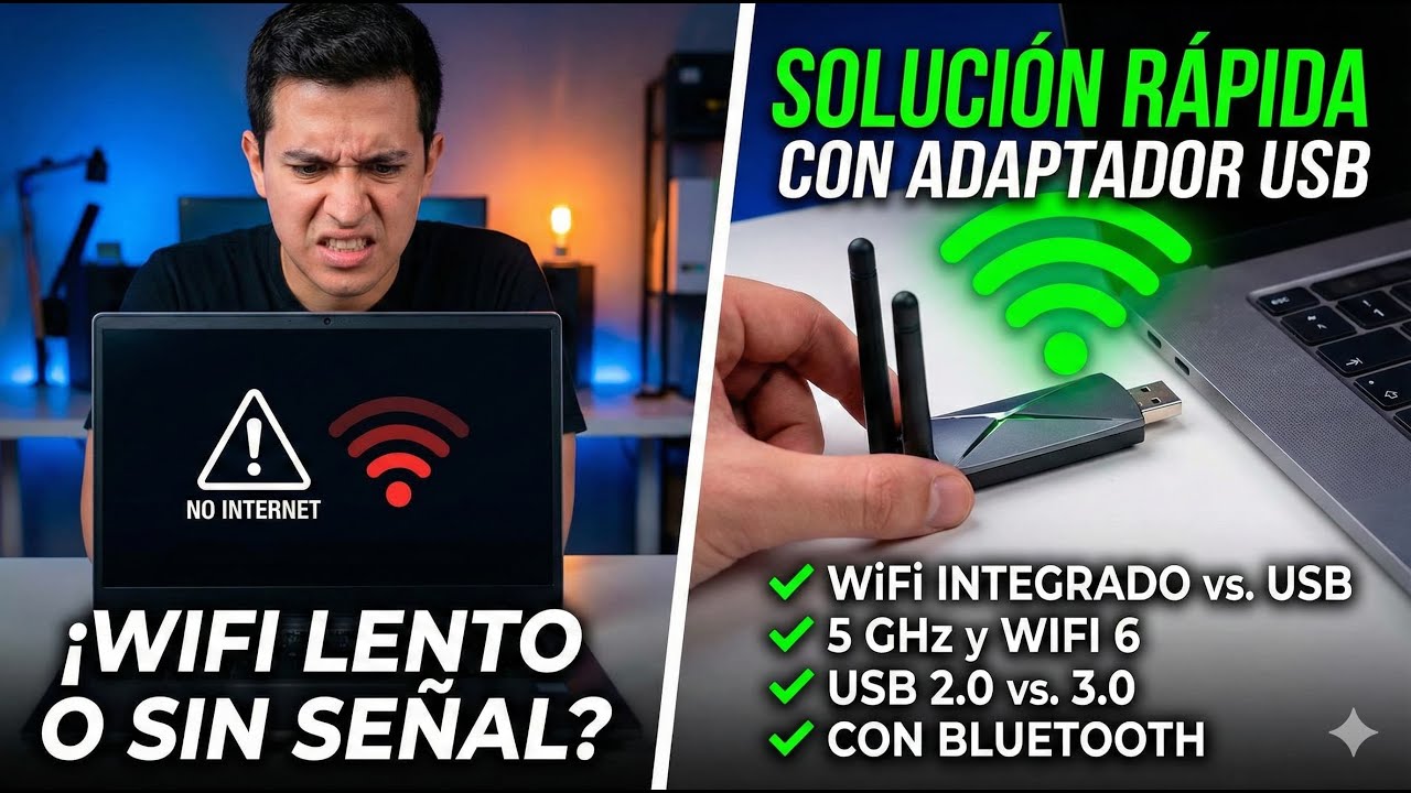 Adaptador USB WiFi: qué es, para qué sirve y cómo funciona