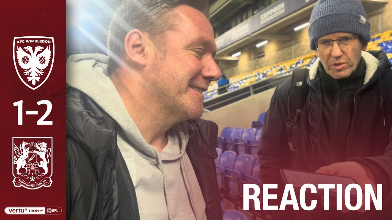 Kevin Nolan reflects on the Vertu Trophy win at AFC Wimbledon 