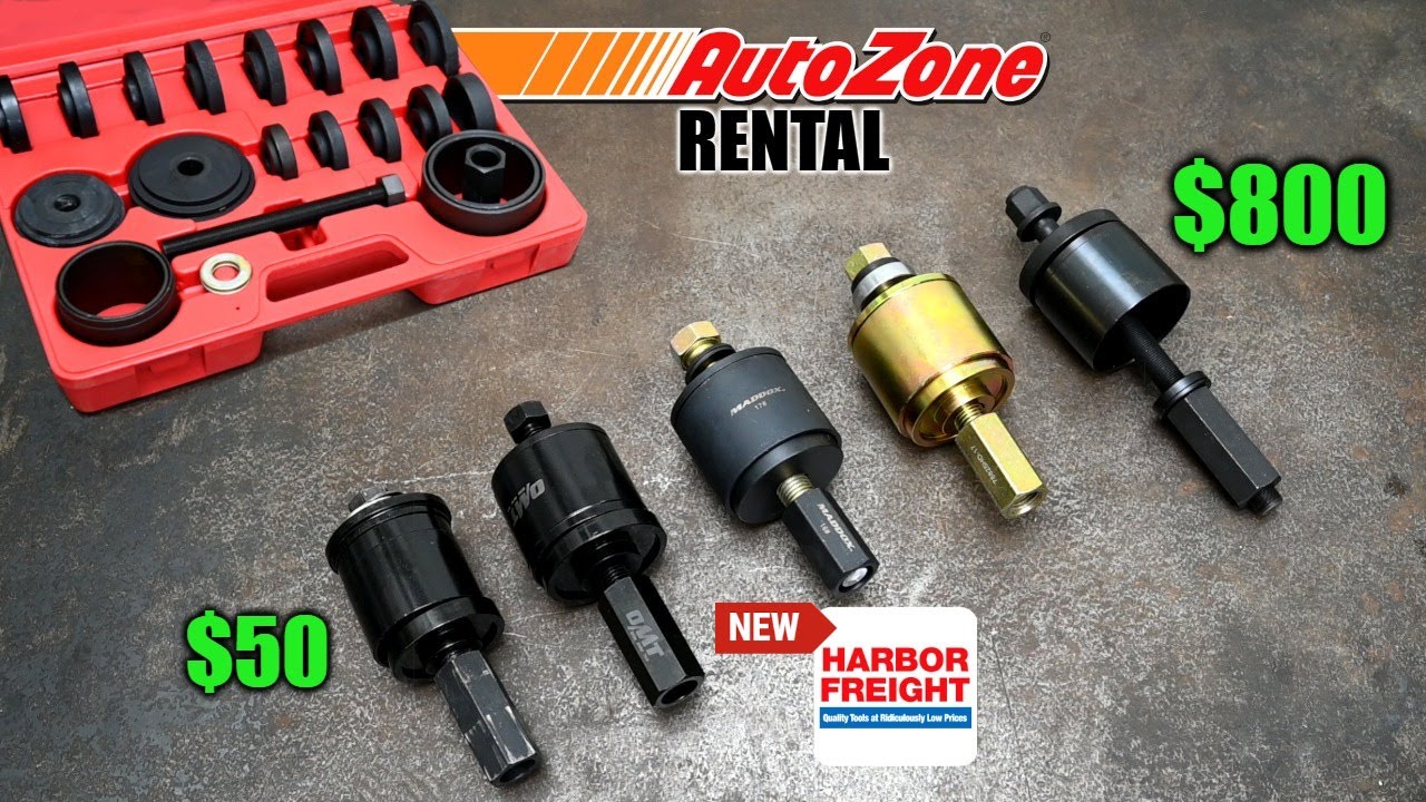 Rental vs $800 Wheel Bearing Press Tools