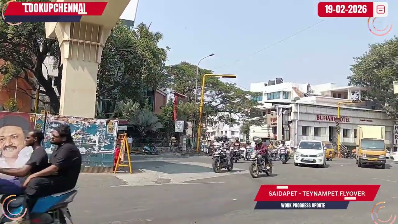 Saidapet to Teynampet Flyover Work Update |  Anna Salai Elevated Corridor Latest Work Progress