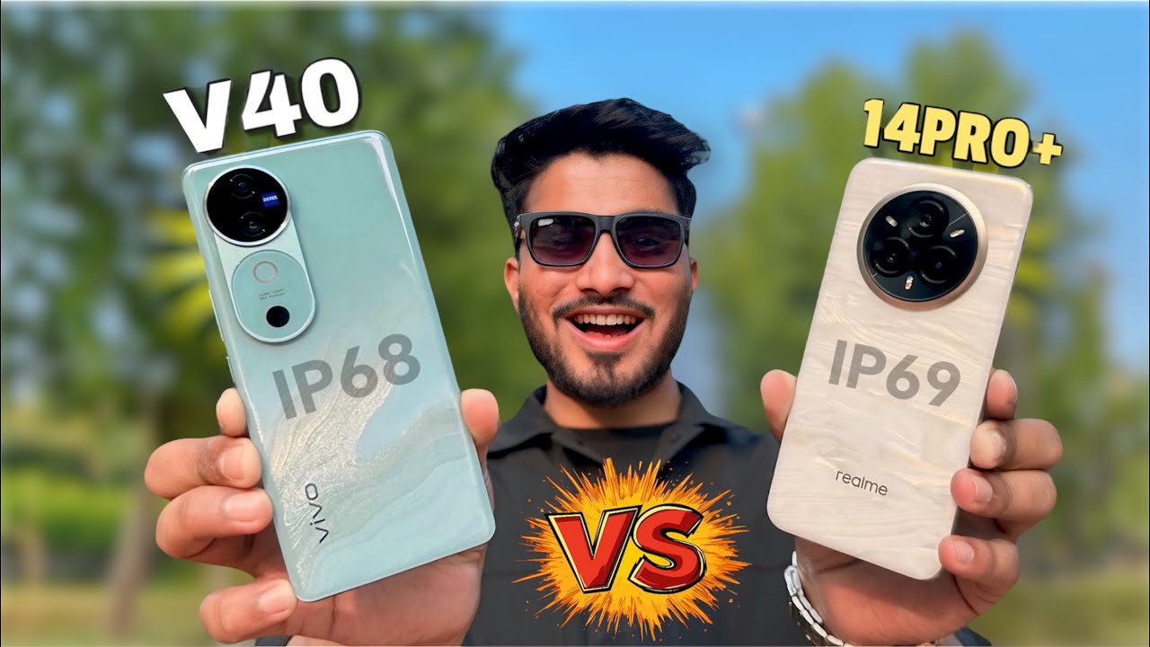 Realme 14 Pro Plus 5G Vs Vivo V40 5G  Full Comparison || Who is Winner 🏆