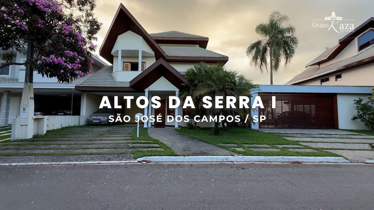 CASA ALTO PADRÃO | ALTOS DA SERRA I | SÃO JOSÉ DOS CAMPOS / SP | GRUPO KAZA