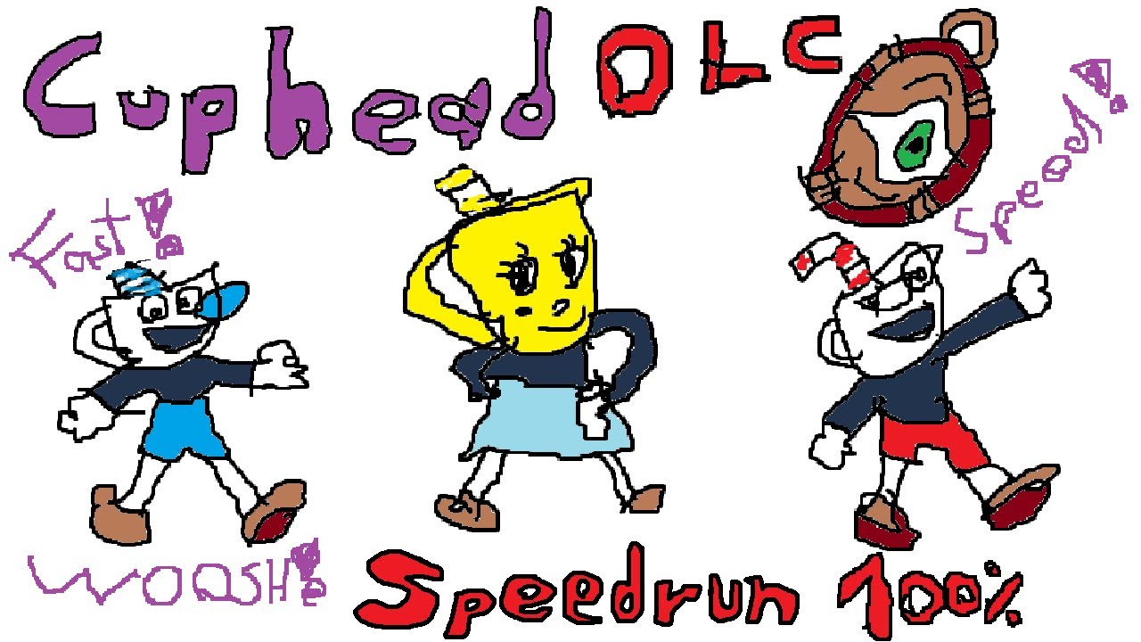 Cuphead DLC (Speedrun) 100% in 22:02