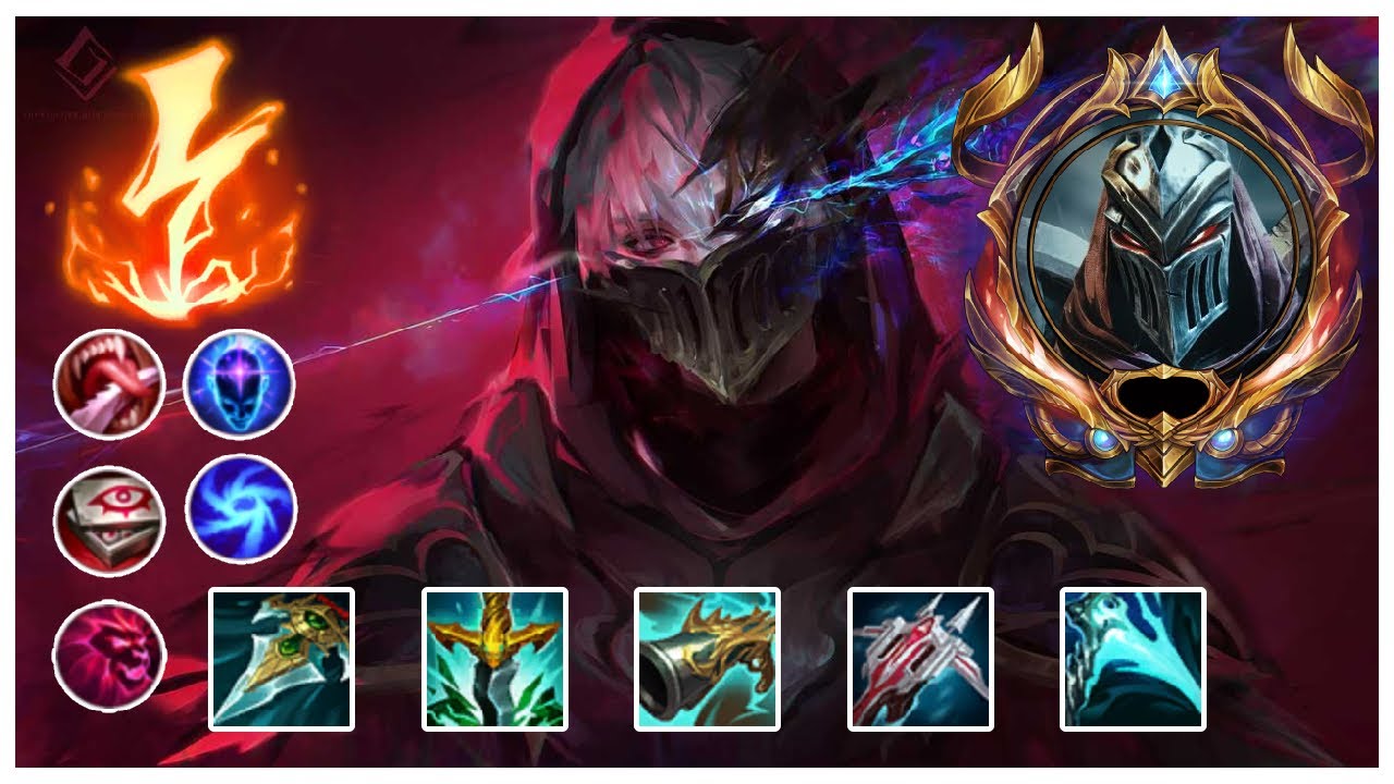 Rexzed Zed Montage - Best Zed Plays l LOL SPACE