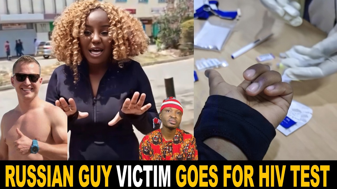 Russia Guy 19 Year Old Kenyan Victim Goes For HIV Test