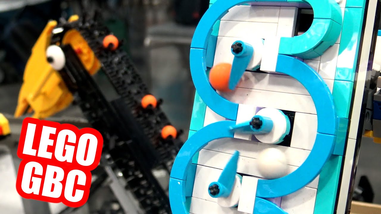 LEGO Great Ball Contraption на выставке Bricks Cascade 2023