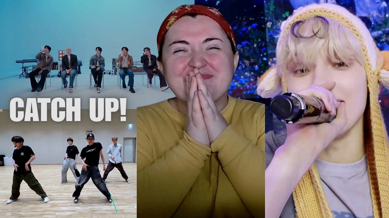 TXT (투모로우바이투게더) DAY & NIGHT MEDLEY + 'I'LL SEE YOU THERE TOMORROW' DANCE PRACTICE + LIVE | REACTION